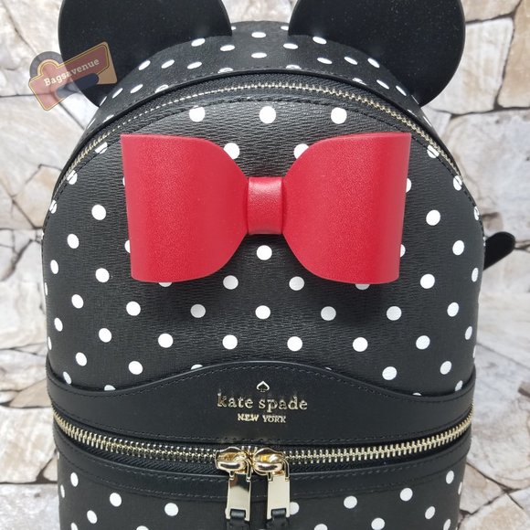 #bagsavenue fast ship Kate Spade disney x kate spade new york minnie backpack main image 11